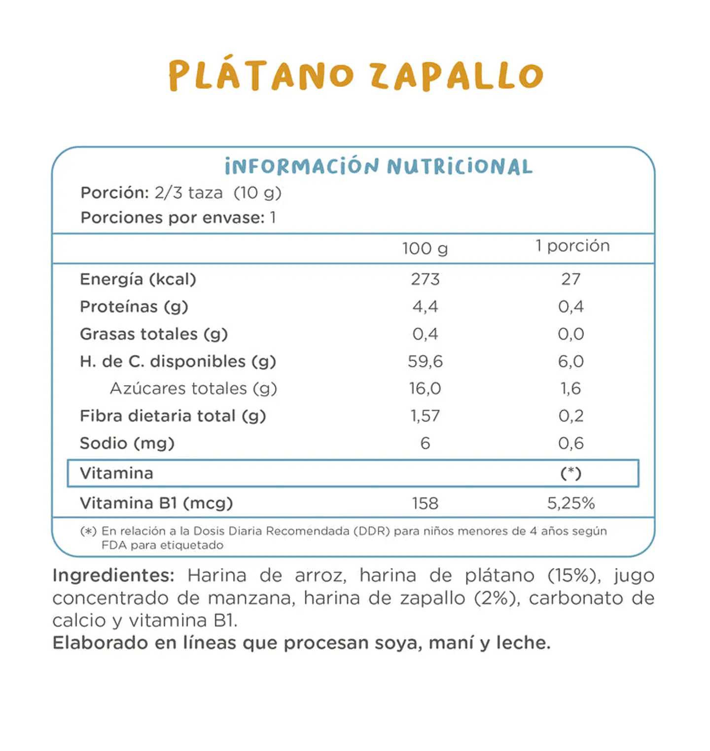 Puff Plátano Zapallo 20gr  2