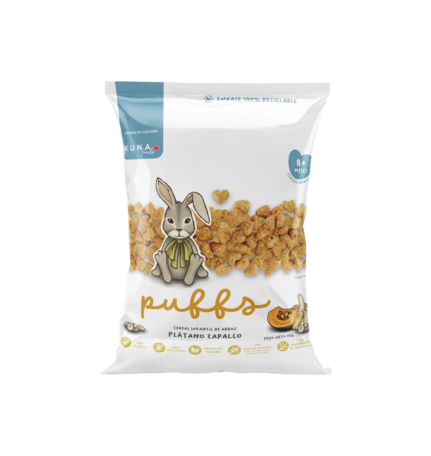 Puff Plátano Zapallo 50gr  1