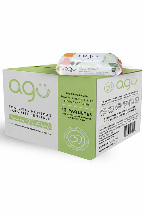 Agü Toallitas Húmedas 1 caja
