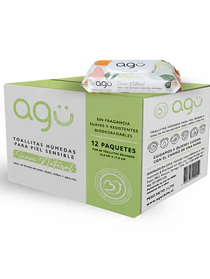 Agü Toallitas Húmedas 1 caja