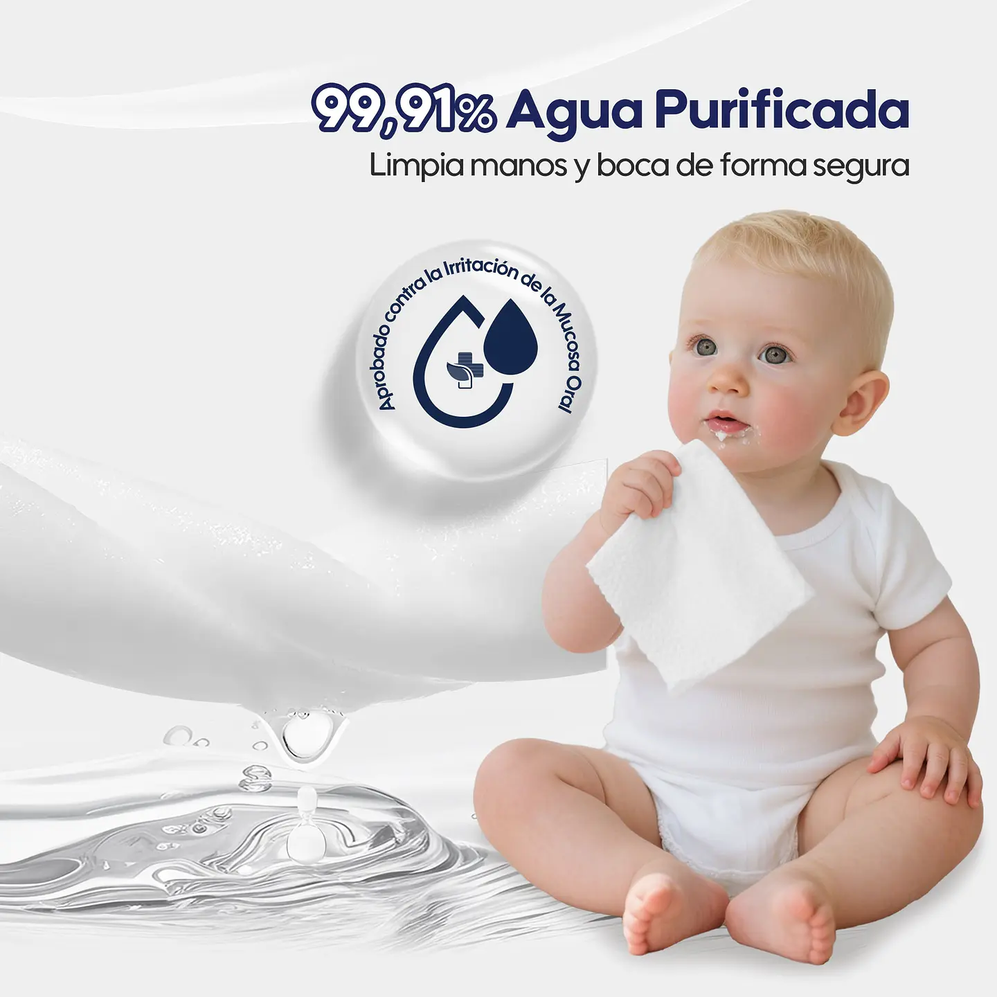 4 Paquetes de Toallitas Húmedas Premium de lujo (160 pcs) 3