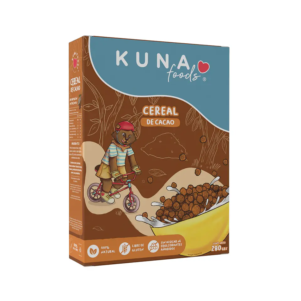 Kuna Food Cereal Cacao 280gr 1