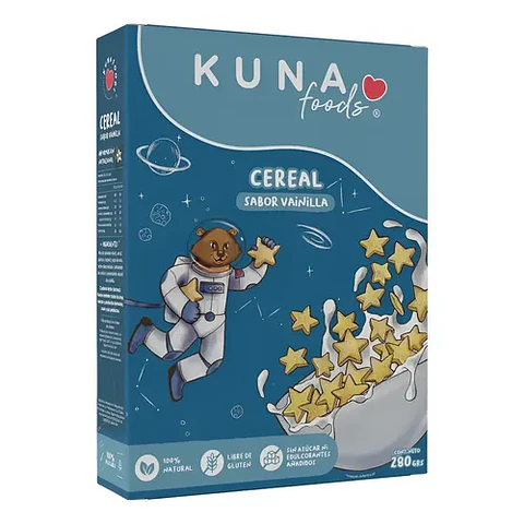 Kuna Foods Cereal Vainilla 280gr