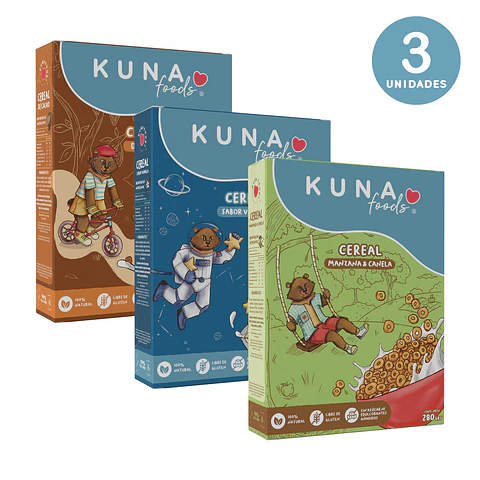 Kuna Foods 3 Cereales 