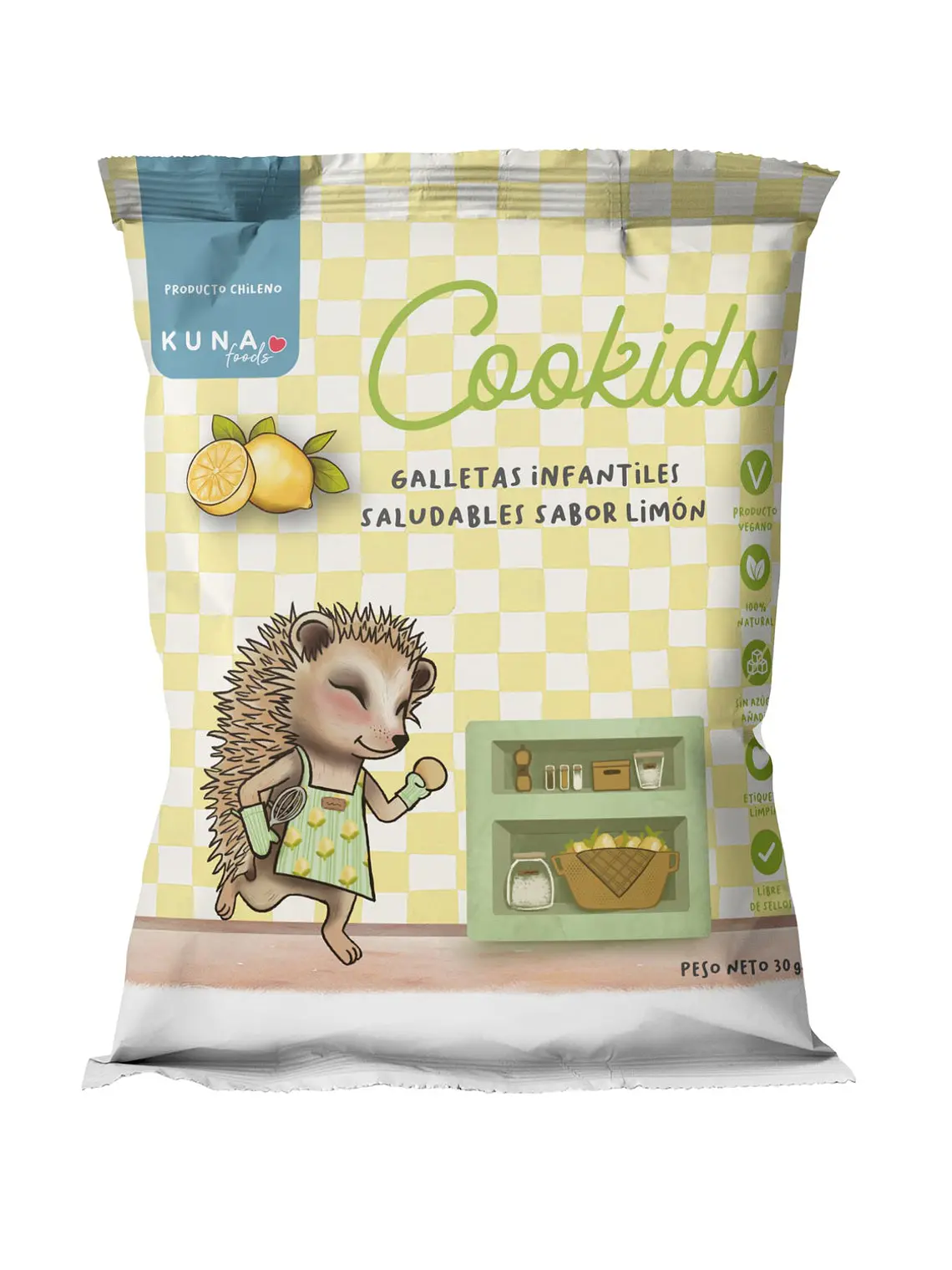 Kuna Foods Cookids Limón  1