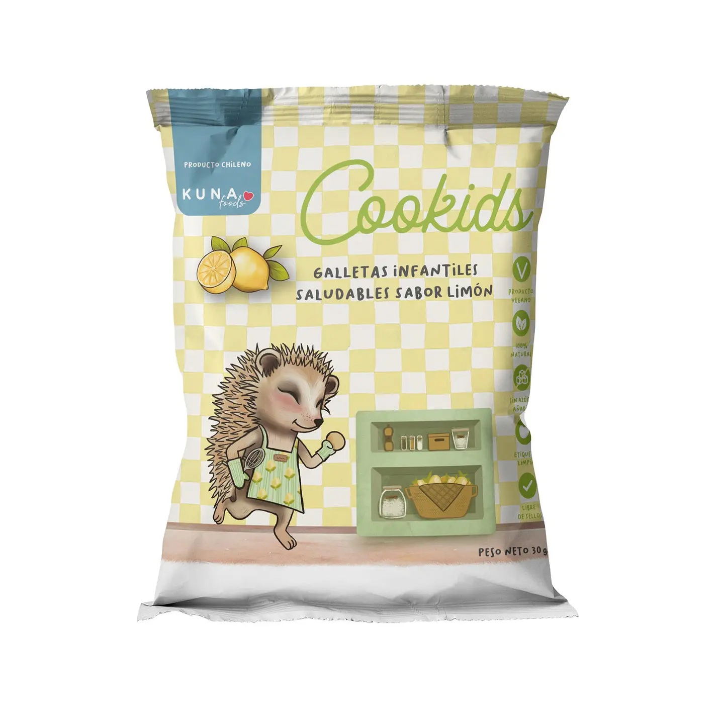 Kuna Foods Cookids Limón  1