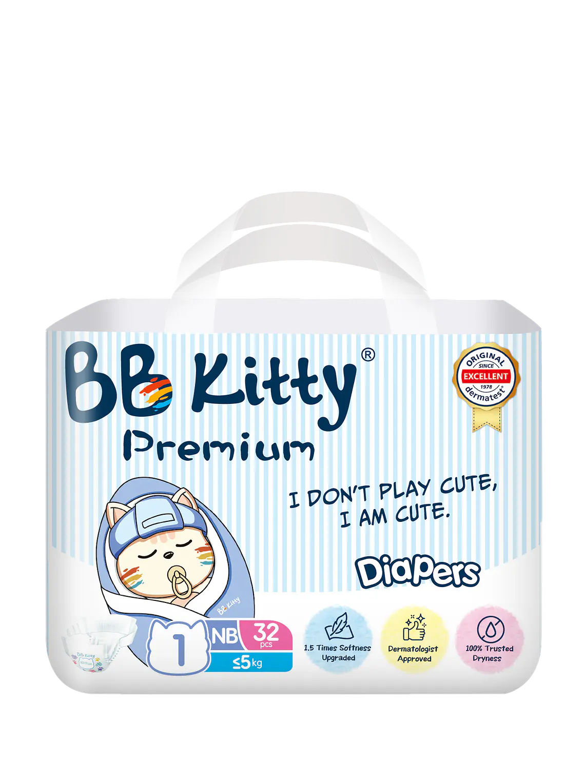 BBKitty RN 64 pañales  1