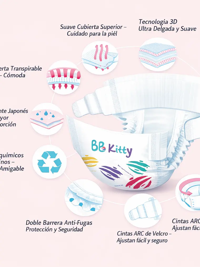 BBKITTY XG/XL 176 Pañales  3