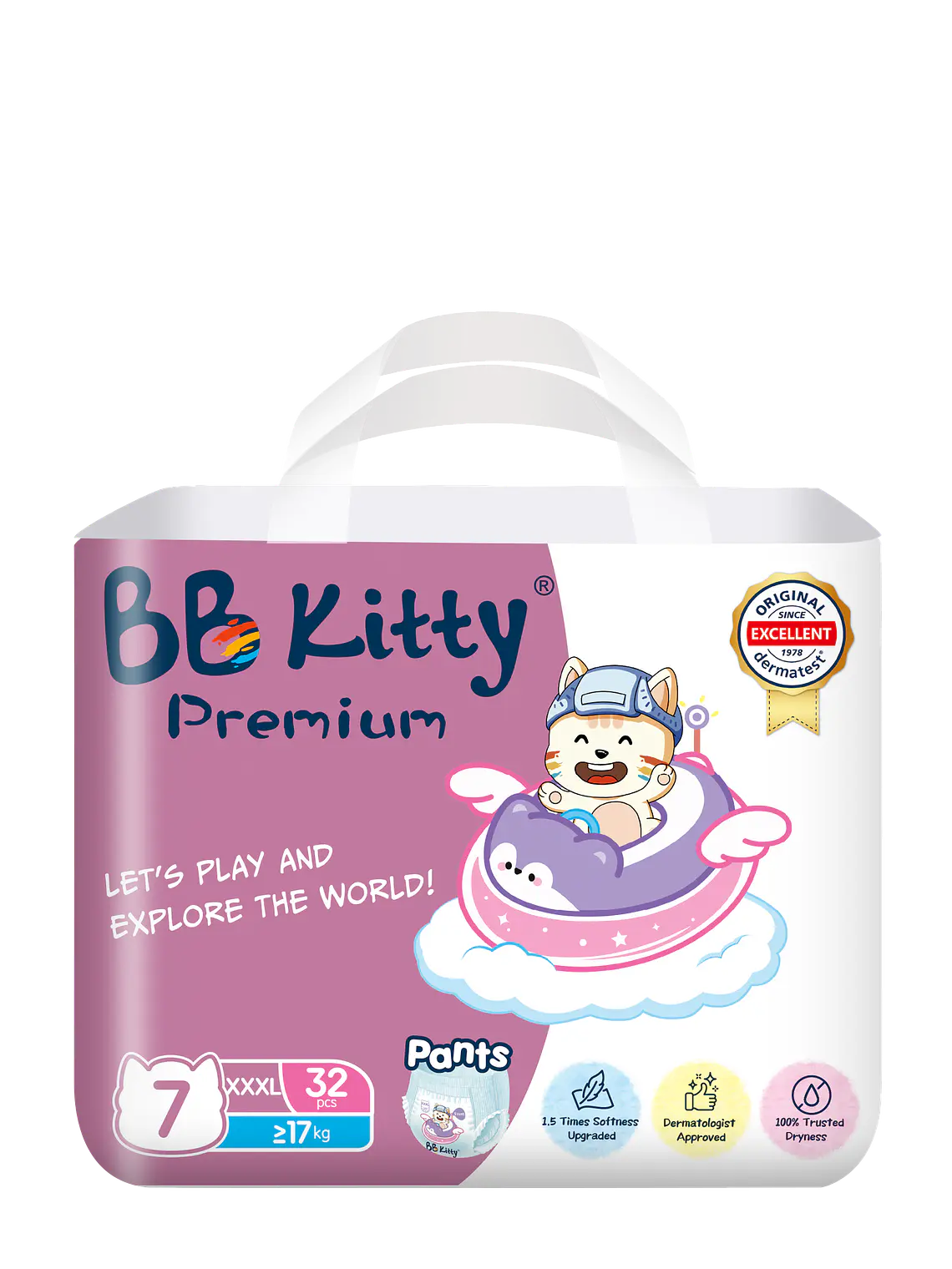 BBKITTY Pants XXXG/XXXL 64 pañales  1