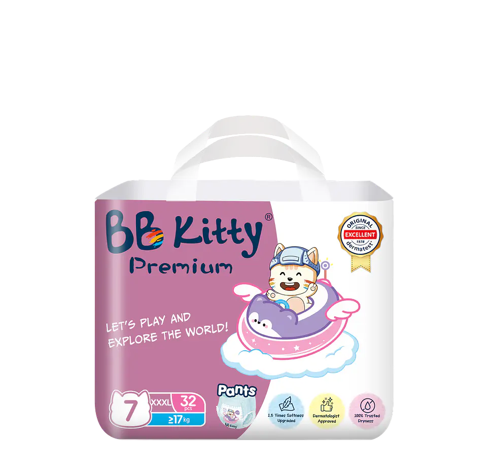 BBKITTY Pants XXXG/XXXL 64 pañales  1