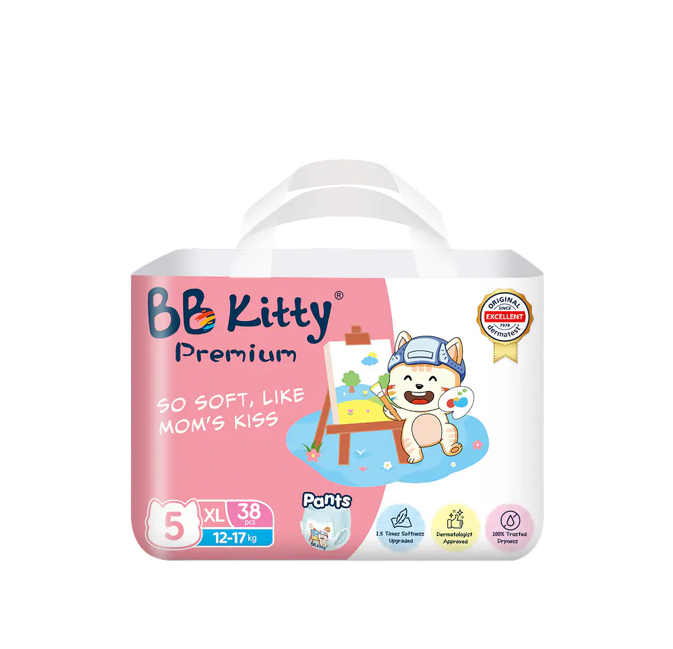 BBKITTY Pants XG/XL 38 pañales  1