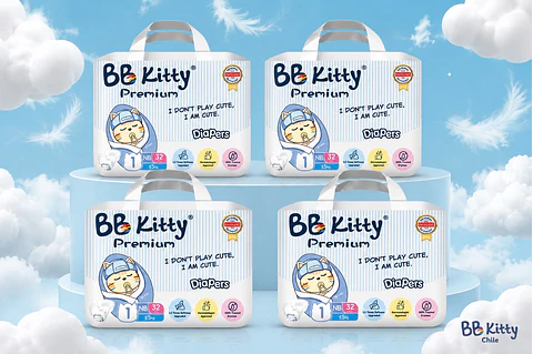 Bbkitty RN 128 pañales 