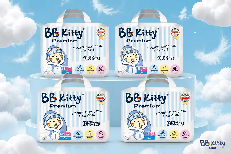 Bbkitty RN 128 pañales  1
