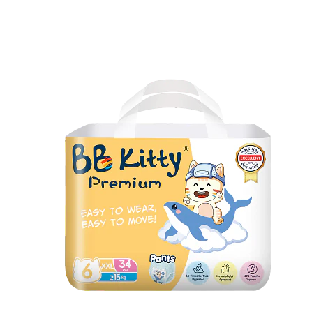 BBKITTY PANTS XXG/XXL 136 pañales 