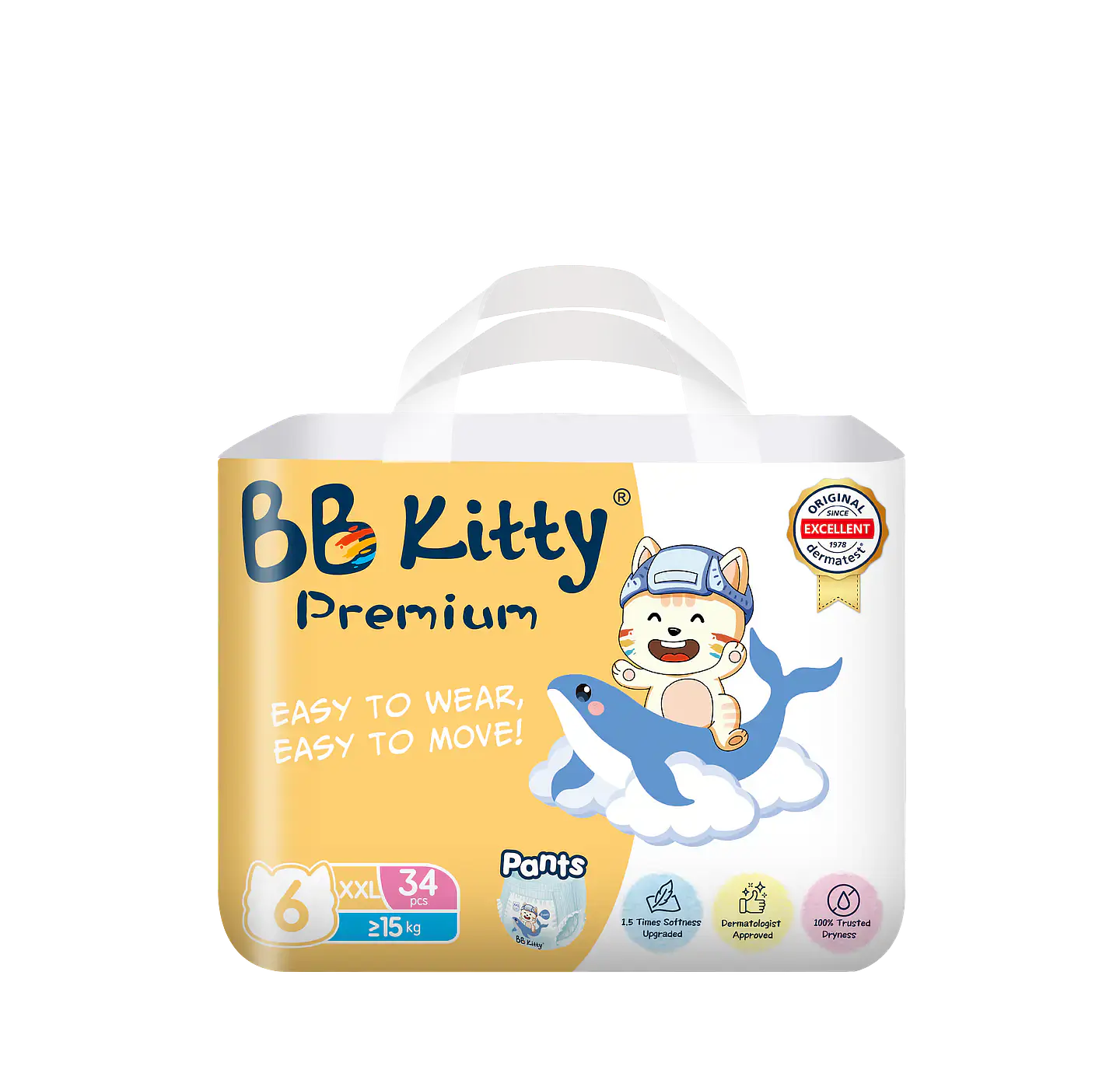 BBKITTY PANTS XXG/XXL 136 pañales  1