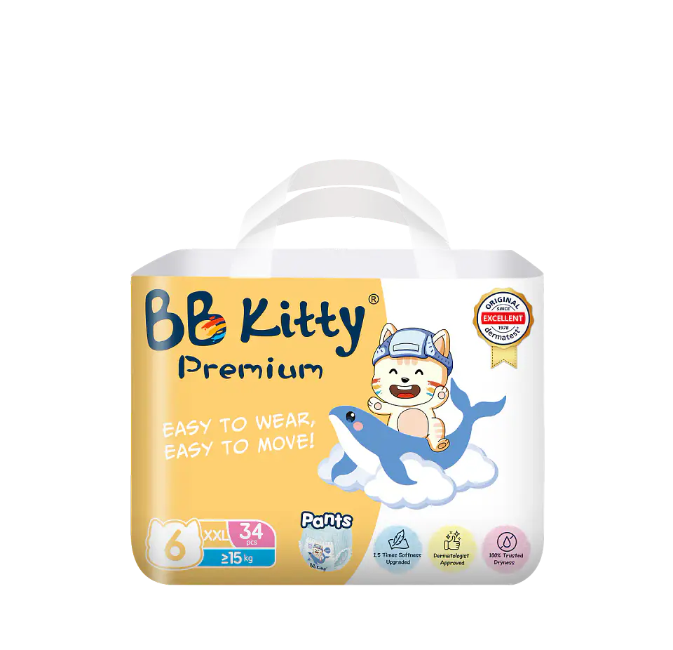 BBKITTY PANTS XXG/XXL 136 pañales  1