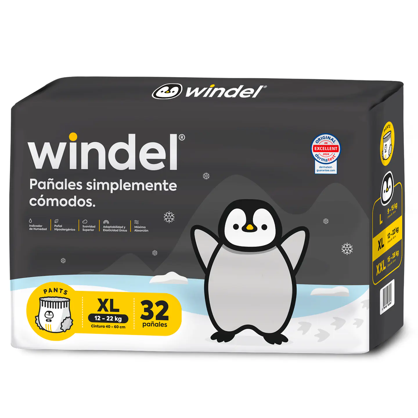 Windel Talla XG Pants 128 pañales  1