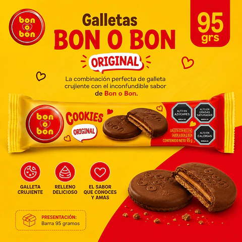 Galletas Bon O Bon 95 g