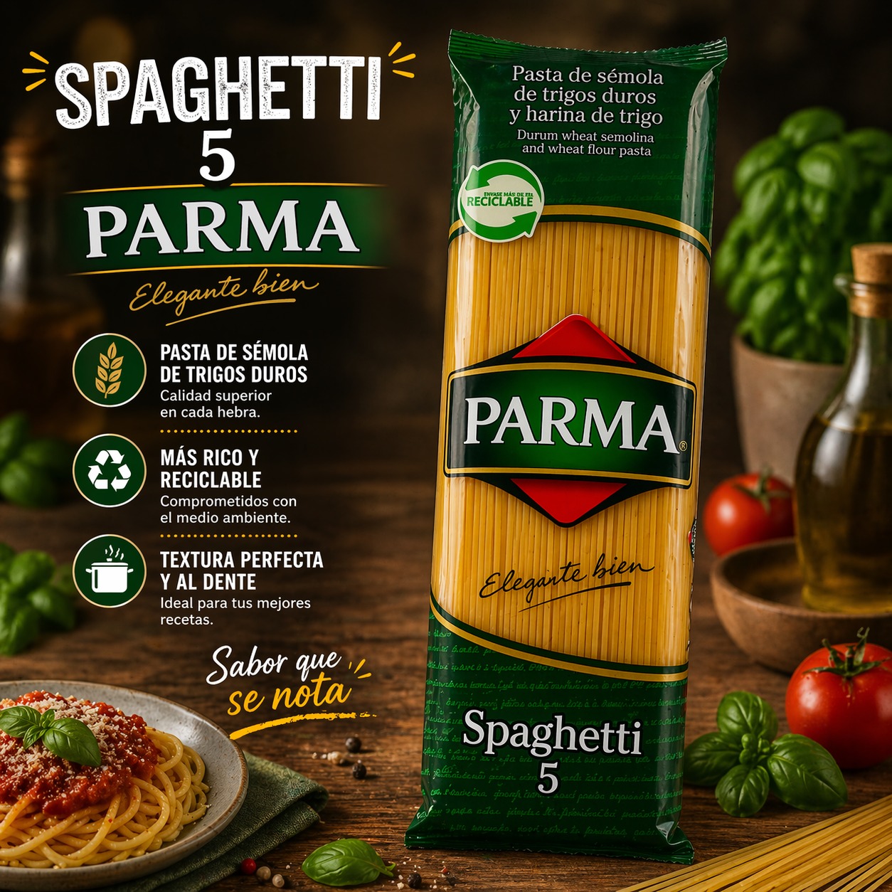 Fideos Parma Spaguetti 400 G