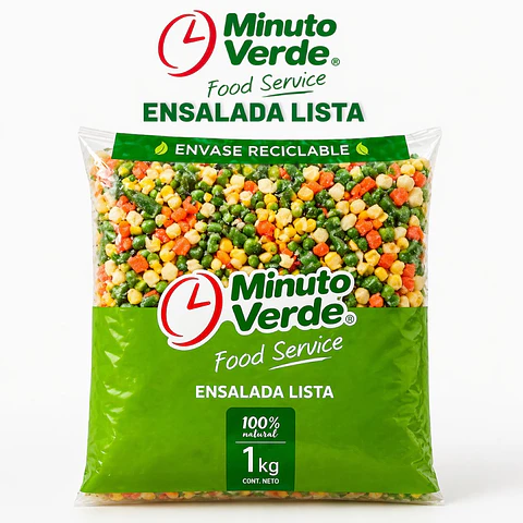 Ensalada lista Minuto Verde 1KG