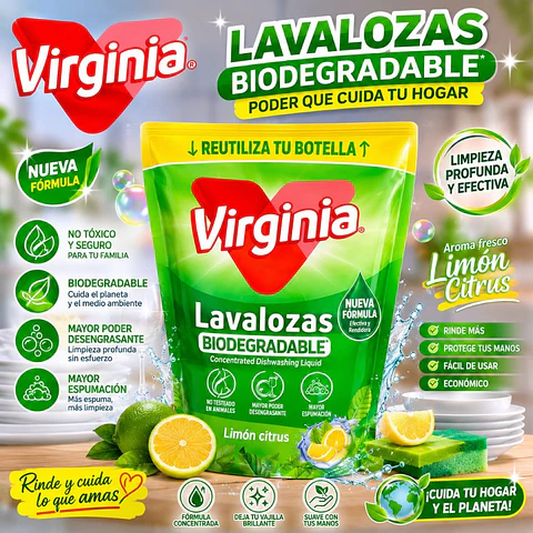 Lavalozas Limón Citrus Virginia  1000 ml