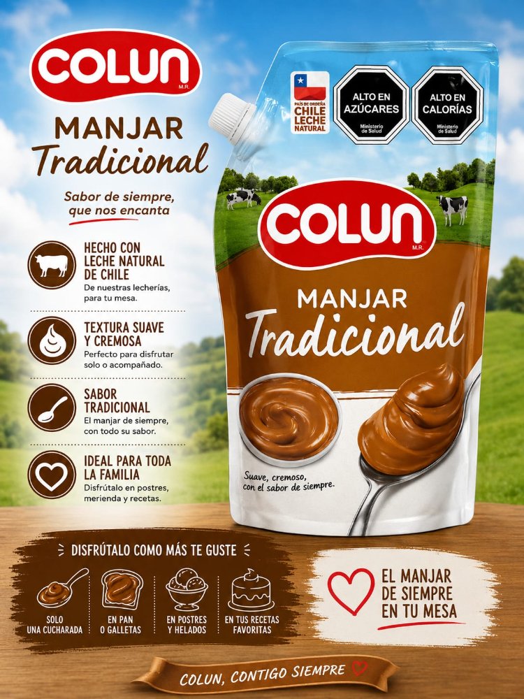 Manjar Colun 1 Kl Tradicional