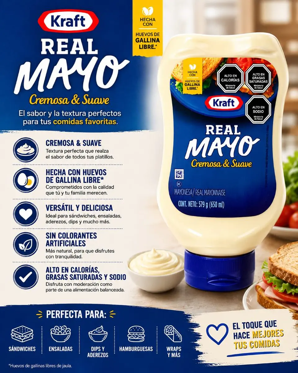 Mayonesa Kraft 579g 1