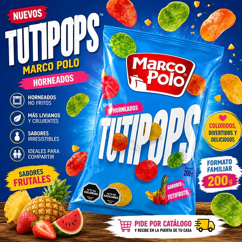 Tutipops Marco Polo 200g
