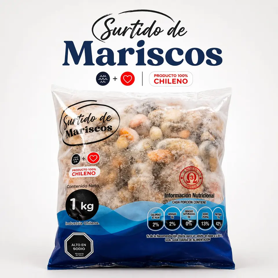 Surtido de Mariscos 1kg 1