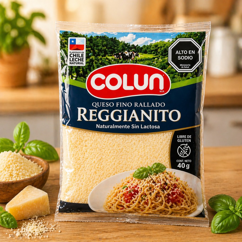 Queso Rallado Reggianito Colun 40 g