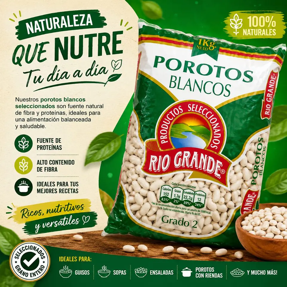 Poroto Blanco Rio Grande 1kg 1