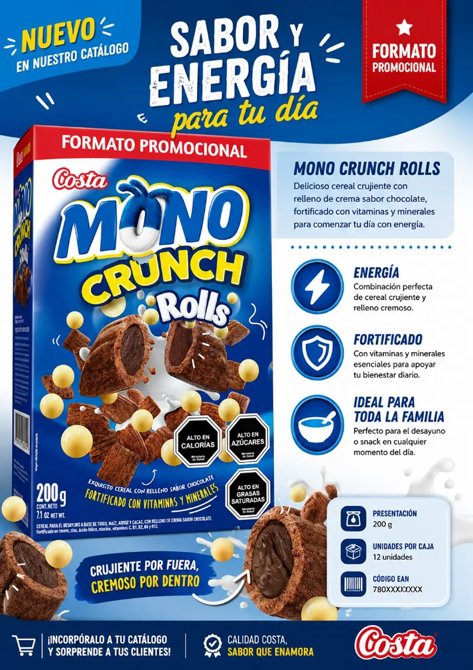 Mono Crunch Rolls 200g 1