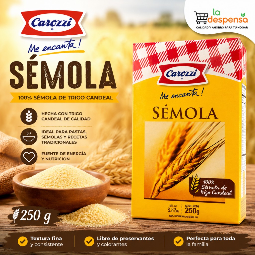 Sémola Carozzi 250g