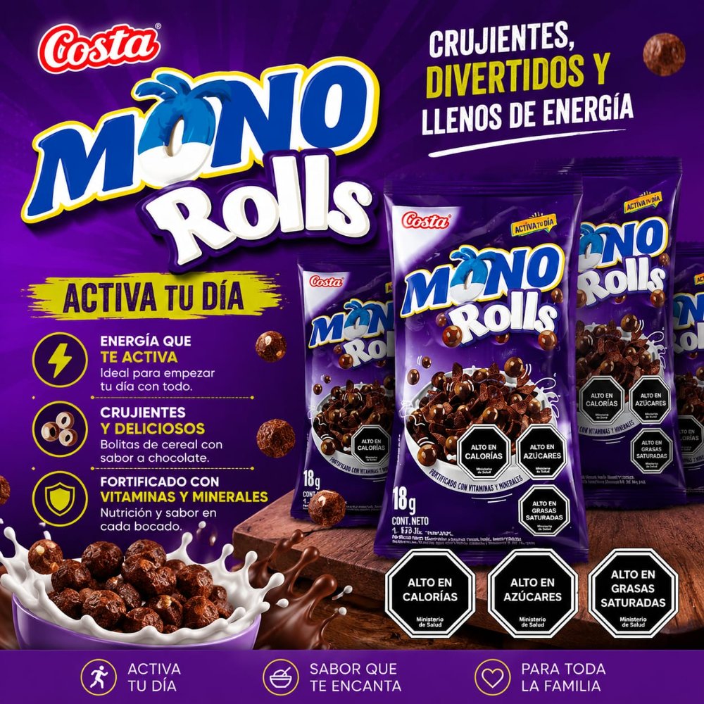 Cereal Mono Rolls 18 g