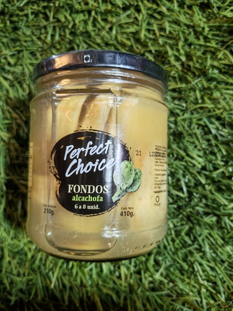 Fondos de Alcachofas Perfect Choice Drenado 210 g - Neto 410 g