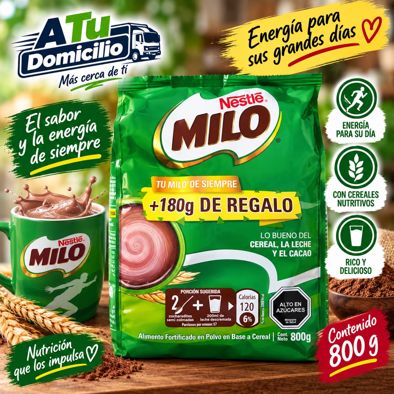Milo 800 g