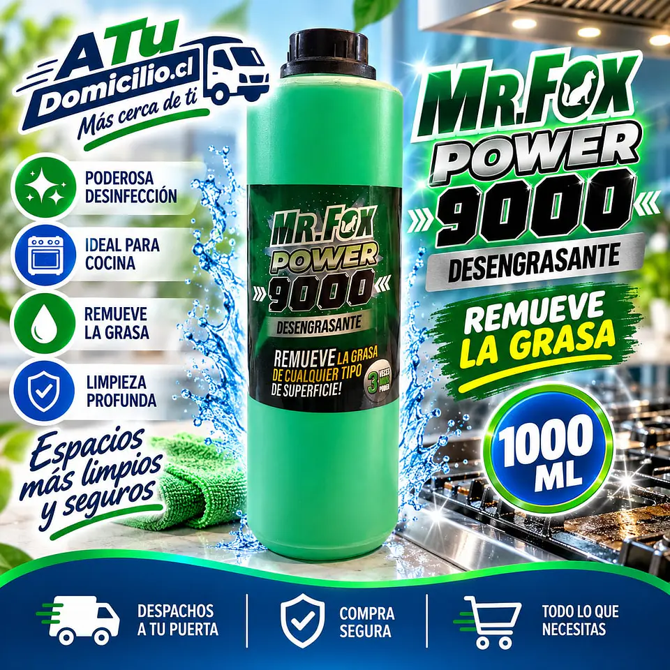 Desengrasante Power 9000 Mr. Fox 1