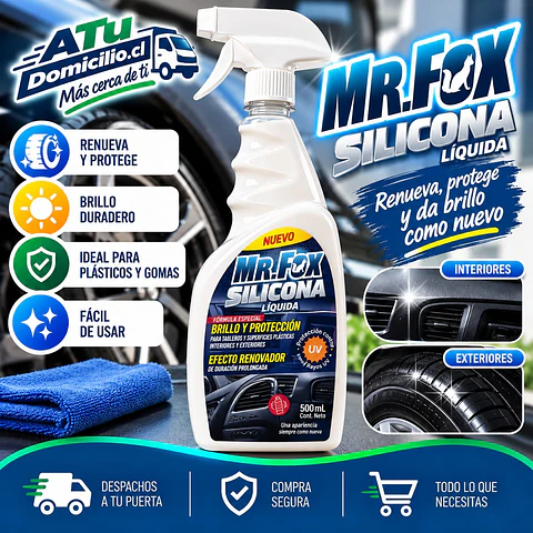 Silicona Líquida Mr. Fox 500 ml
