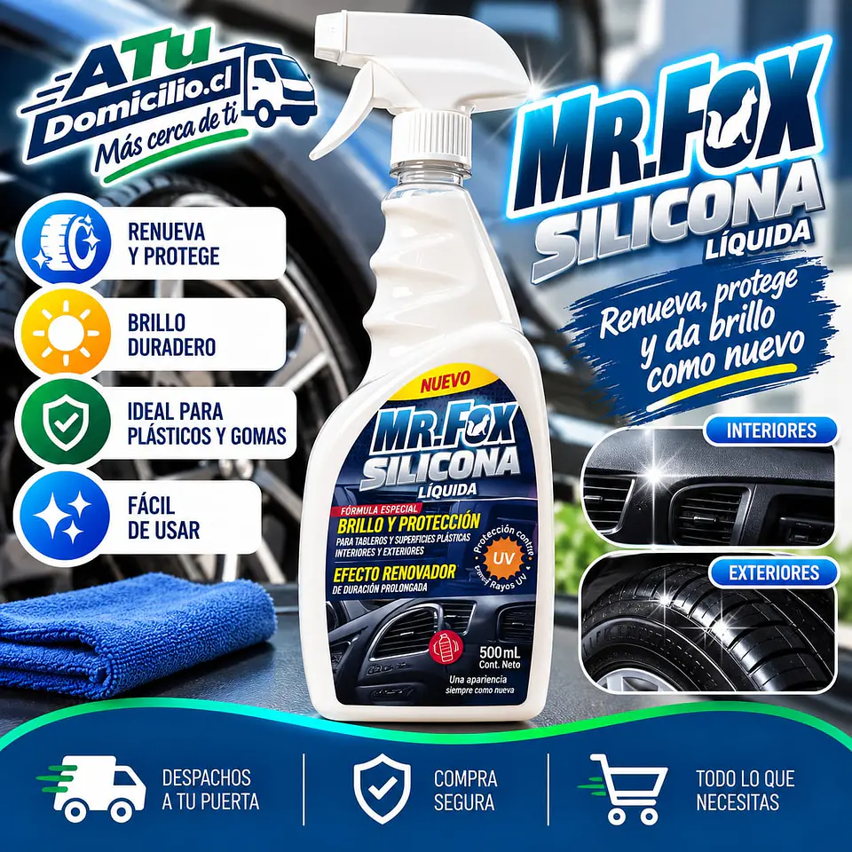 Silicona Líquida Mr. Fox 500 ml 1