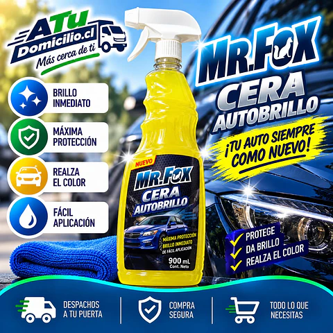 Cera Autobrillo Mr. Fox 500 ml