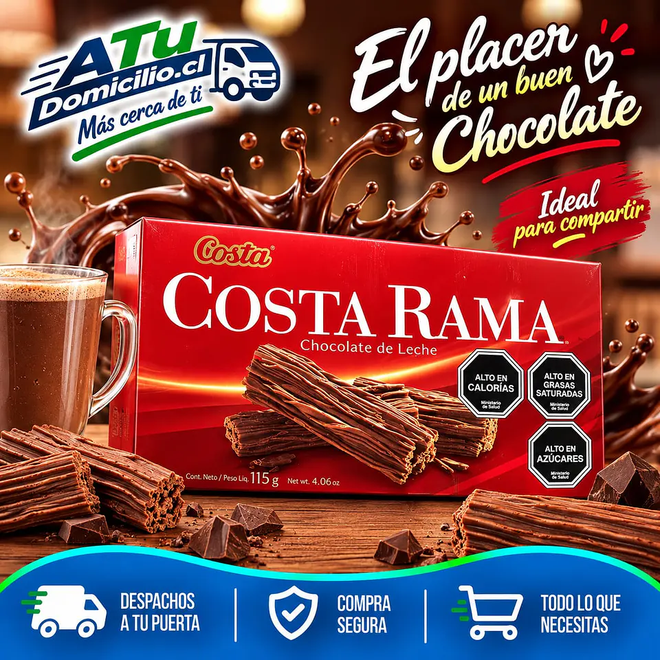Chocolate Costa Rama 115 g 1