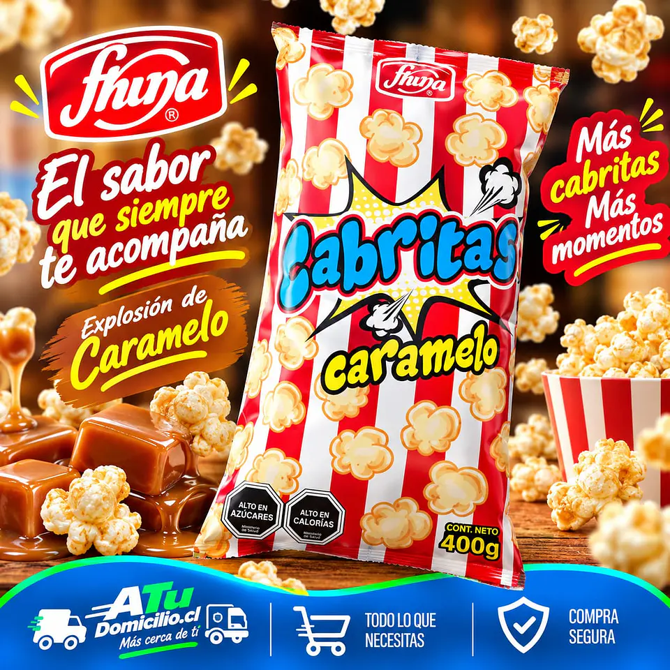 Cabritas Caramelo 400 g 1