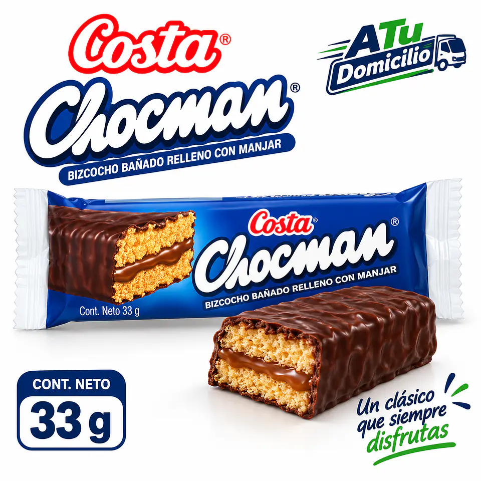 Chocman Costa 33g 1