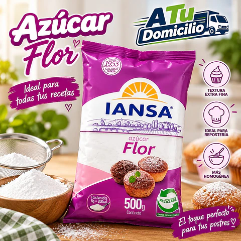 Azúcar Flor Iansa 500 g
