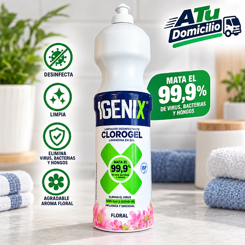 Cloro Gel Floral Igenix