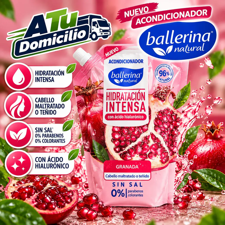 Acondicionador Granada Ballerina 750 ml 1
