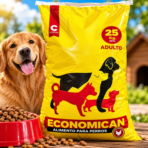 Alimento Para Perros Economican 25 Kg