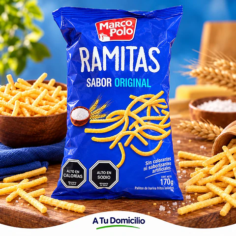 Ramitas Saladas Marco Polo 170 g