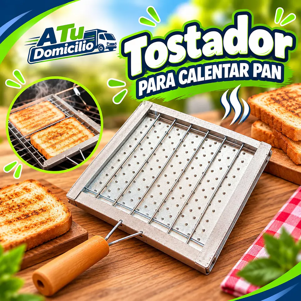 Tostador Estañado 1 Pieza Acero Plateado  1