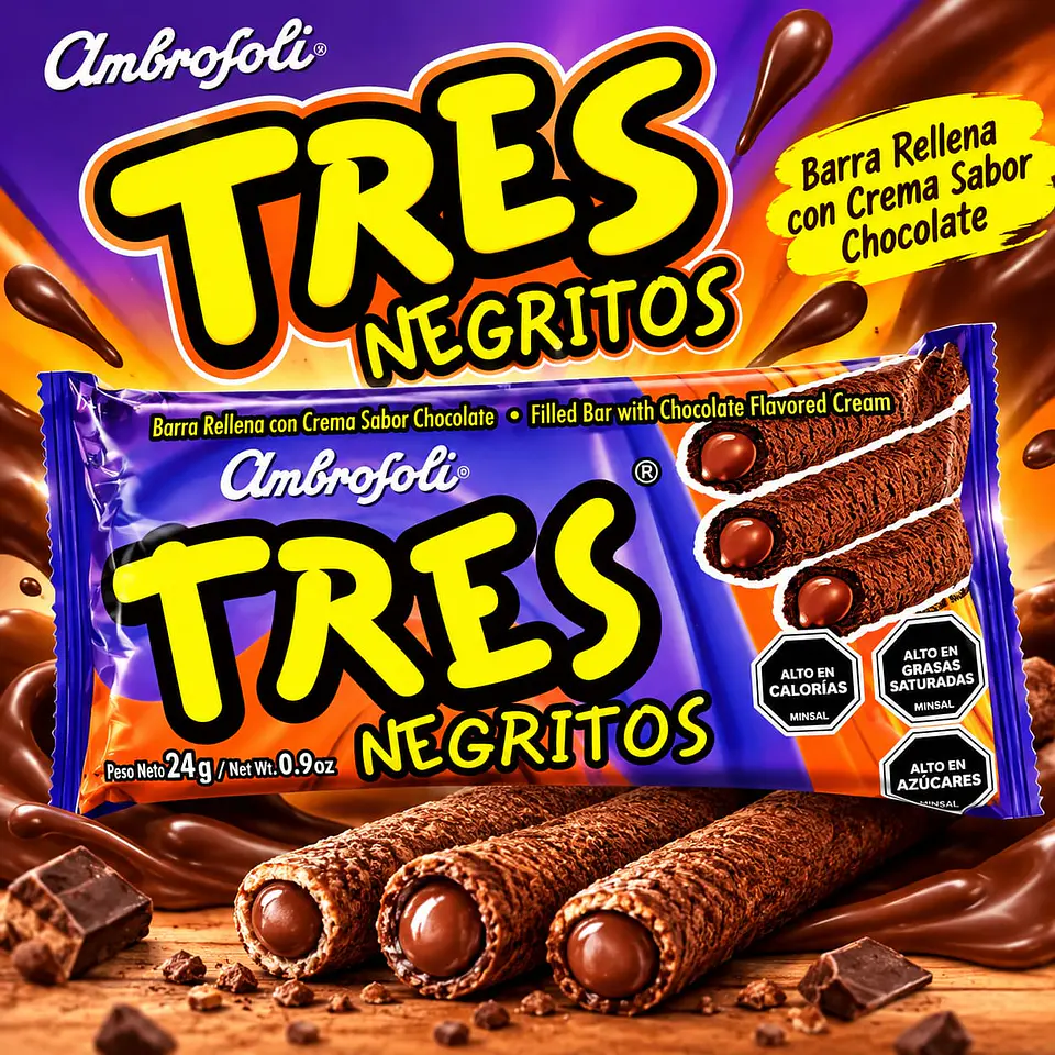 Tres Negritos Ambrosoli 1